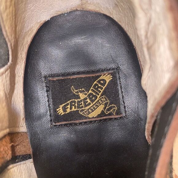 Freebird by Steven Gate Leather Ankle Boot Size 11 - Picture 7 of 10